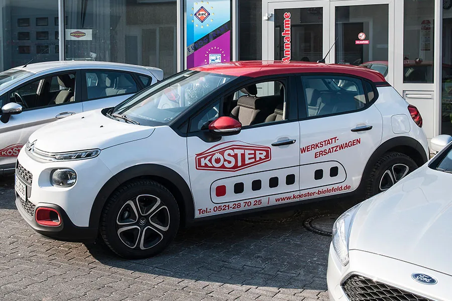 Ersatzwagen inklusive Mobilität